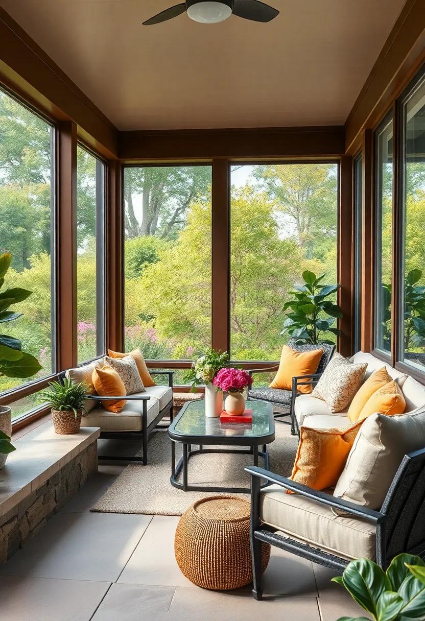 Garden View Lounge:‍ Large, plush cushions‌ strategically placed⁣ by large windows frame beautiful views, allowing nature to ‌be part of the relaxation experience