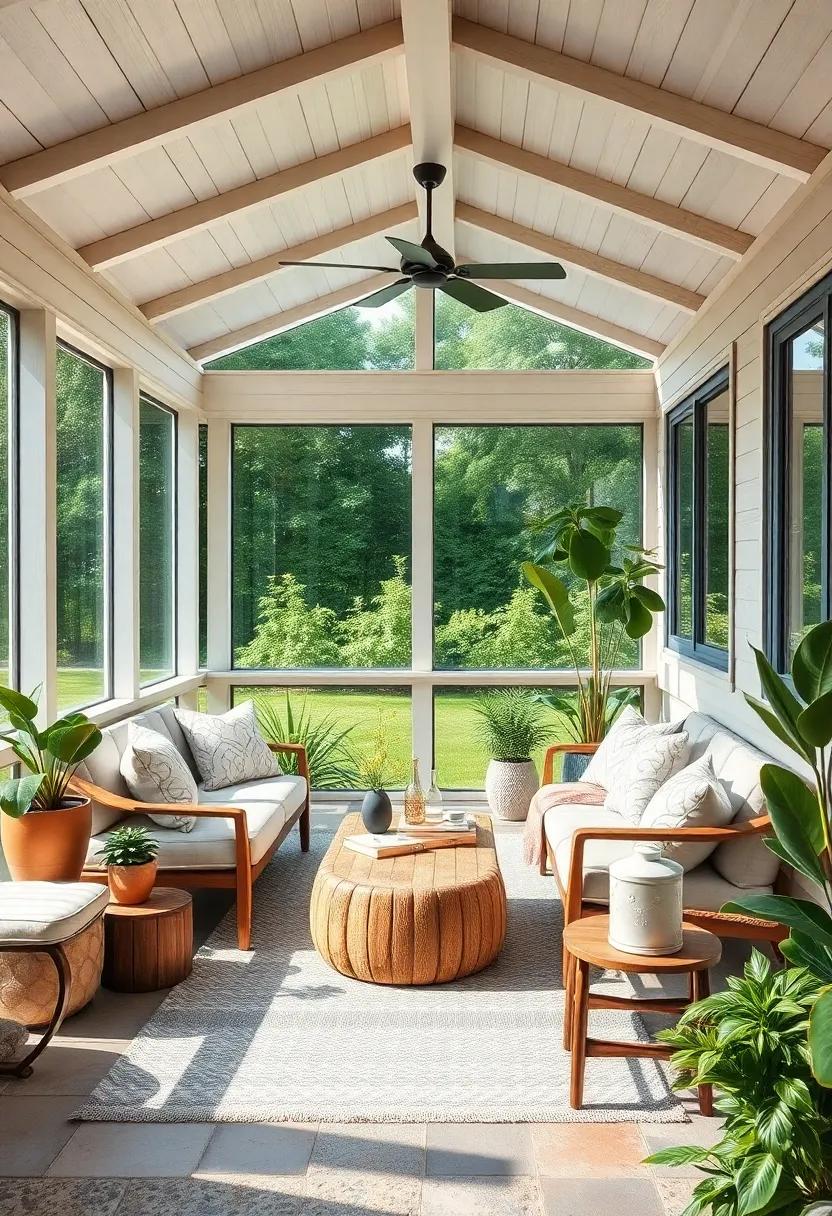 Nordic Nook: Light woods and neutral cushions create a cozy Scandinavian-inspired retreat, ‍reflecting ​simplicity and​ comfort in a stylish way