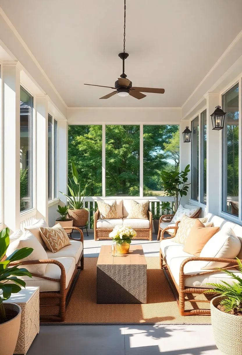 Tranquil escape: A light pastel color palette pairs with soft, oversized‌ cushions, creating a serene ambiance perfect for morning meditation or afternoon naps