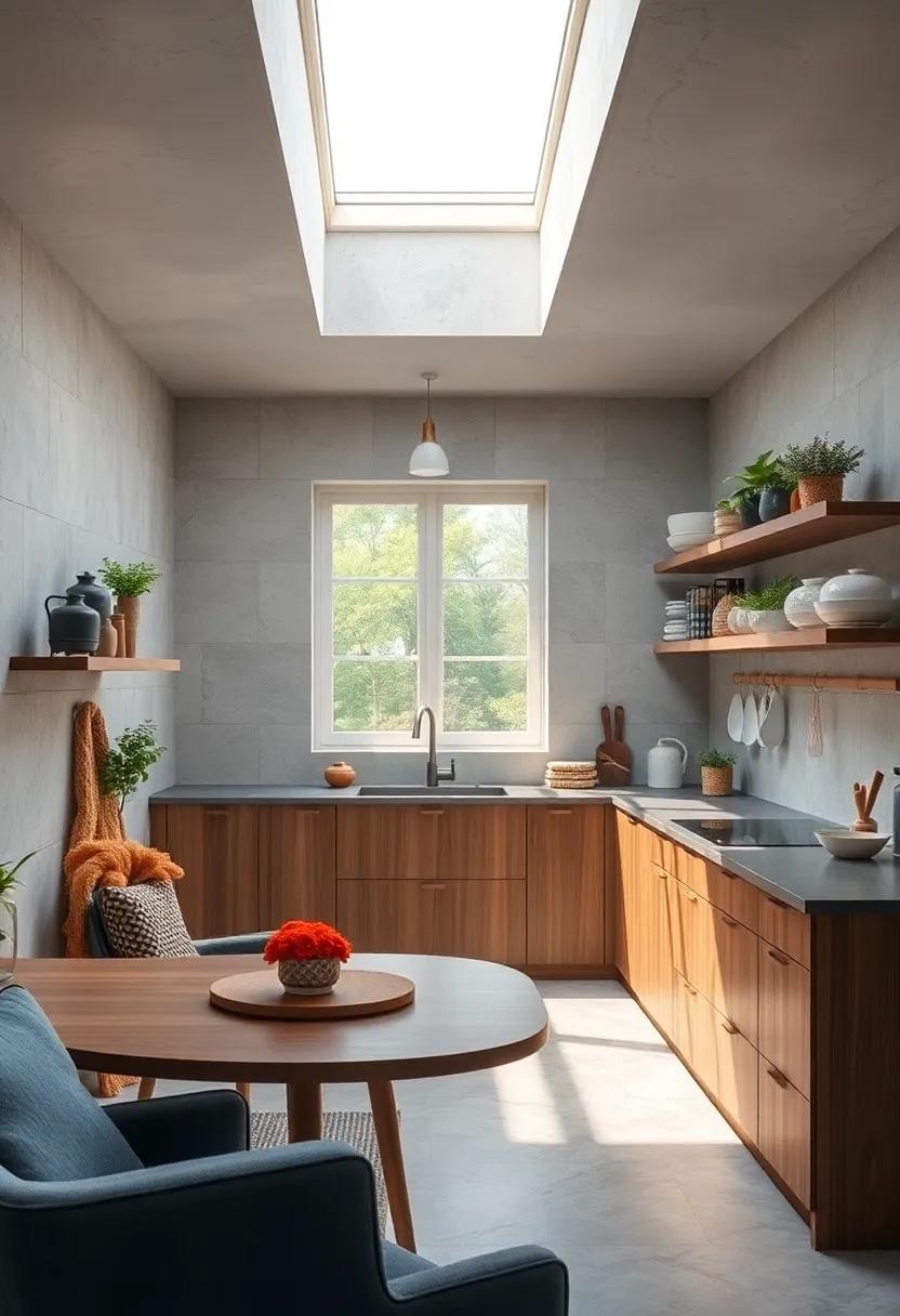 Install⁤ a ⁢Skylight: If possible, ⁣consider adding a skylight to illuminate the ⁣kitchen and create an⁢ airy atmosphere