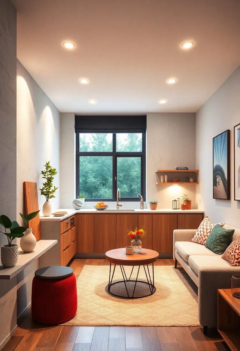 Use ‌Recessed Lighting Above: Enhance ​the room's lighting⁣ with‌ recessed ‌lights strategically ‌placed near windows to complement ​the natural brightness during the evening