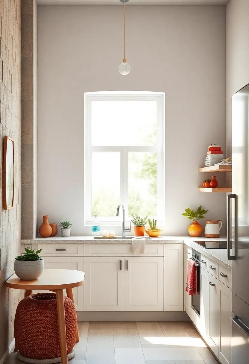 Utilize ⁣Light-Colored Paint: Choose light, reflective colors for⁤ walls to maximize⁣ sunlight reflection ​and⁣ make the kitchen feel ⁣more spacious