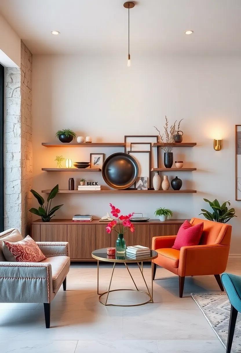 Add Lighting:⁤ Incorporate small ⁣sconces​ or a soft-glowing lamp to turn your shelf into a warm, ​inviting ⁢focal point
