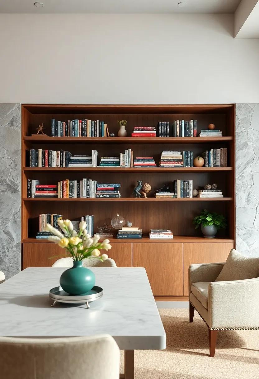 Layer Your books: Create a visually interesting foundation by⁣ stacking‌ books horizontally and vertically throughout⁢ the shelf