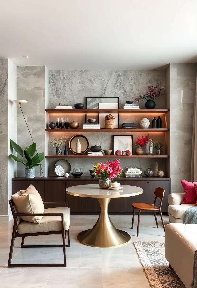 Storytelling Arrangements:⁣ Create vignettes that tell‌ a ‌story, guiding the viewer ‍through a narrative or ⁤theme ‌across your shelf