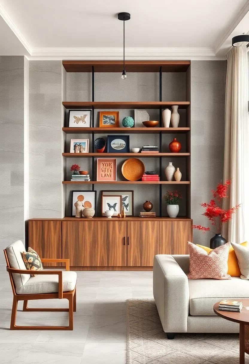Use Personal Collections: Showcase items ‍from your travels, like unique souvenirs or art pieces‌ that ‌tell a story