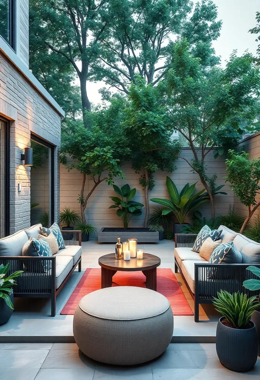Smart Storage Solutions: Incorporate furniture‍ that ⁤doubles‍ as storage, like chic benches ⁢or ⁣ottomans, to‍ keep your ⁣patio tidy ⁣and modern